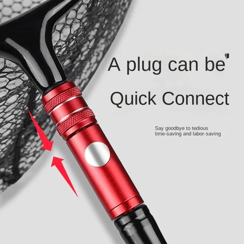 LINNHUE conector rápido 8mm conector universal cabeza y varilla convertidor portátil accesorios de equipo de pesca - imagen 3