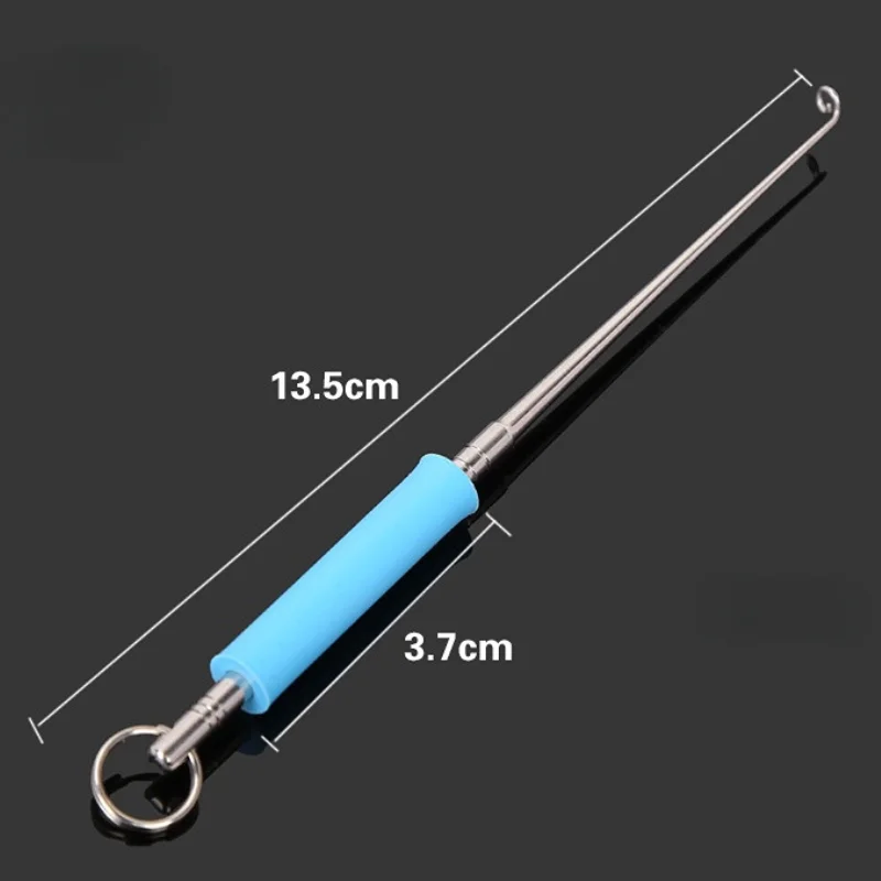 Extractor de anzuelos de acero inoxidable, herramienta de seguridad para pesca, separador de anzuelos, desacoplamiento rápido, artículos de pesca, novedad - imagen 5