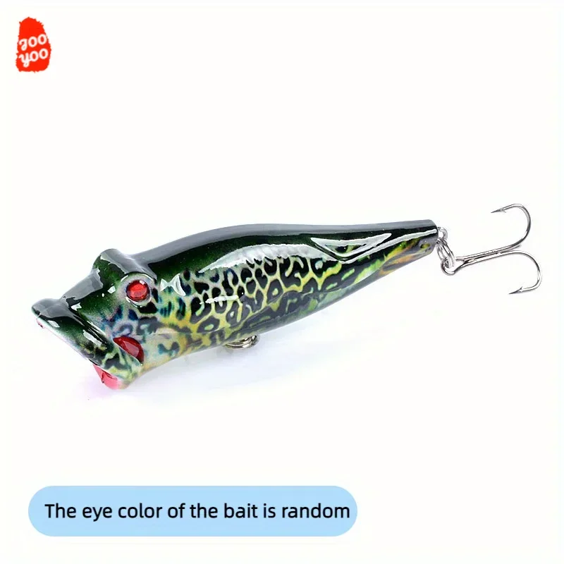 Señuelo de la serie pintada, cebo duro de plástico Artificial, superficie del agua, suministros de aparejos de pesca biomiméticos, 8cm/3,1 pulgadas/12,4g - imagen 2