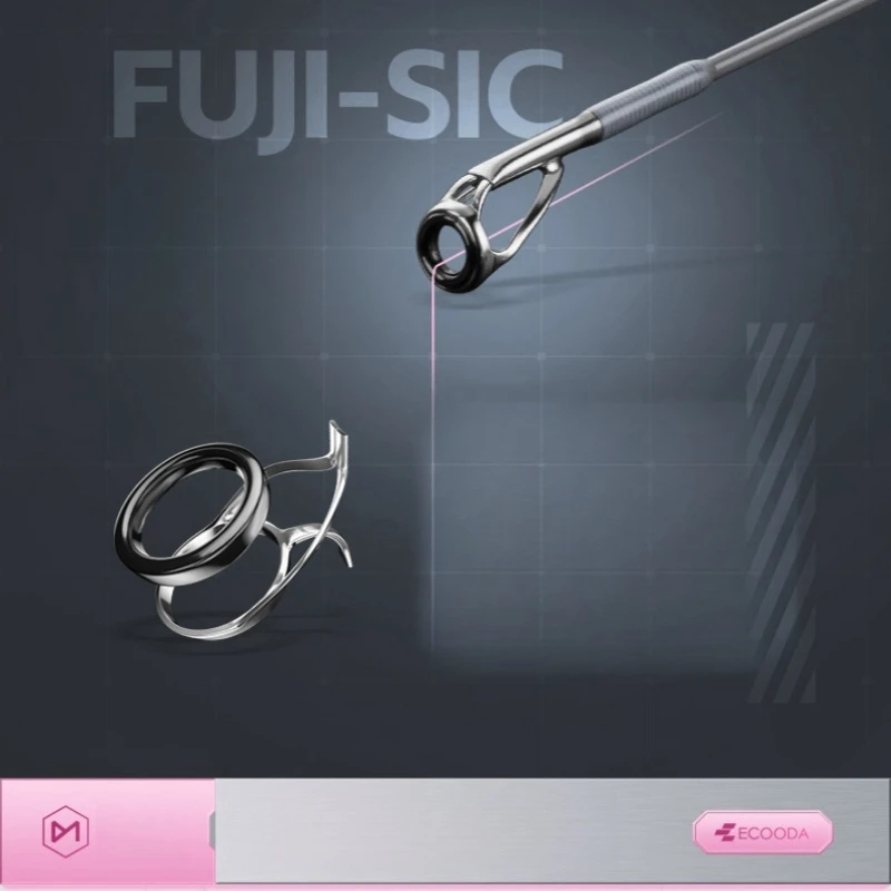 Caña acción lenta Ecooda SEXL – Anillos Fuji Sic y mango EVA - imagen 4