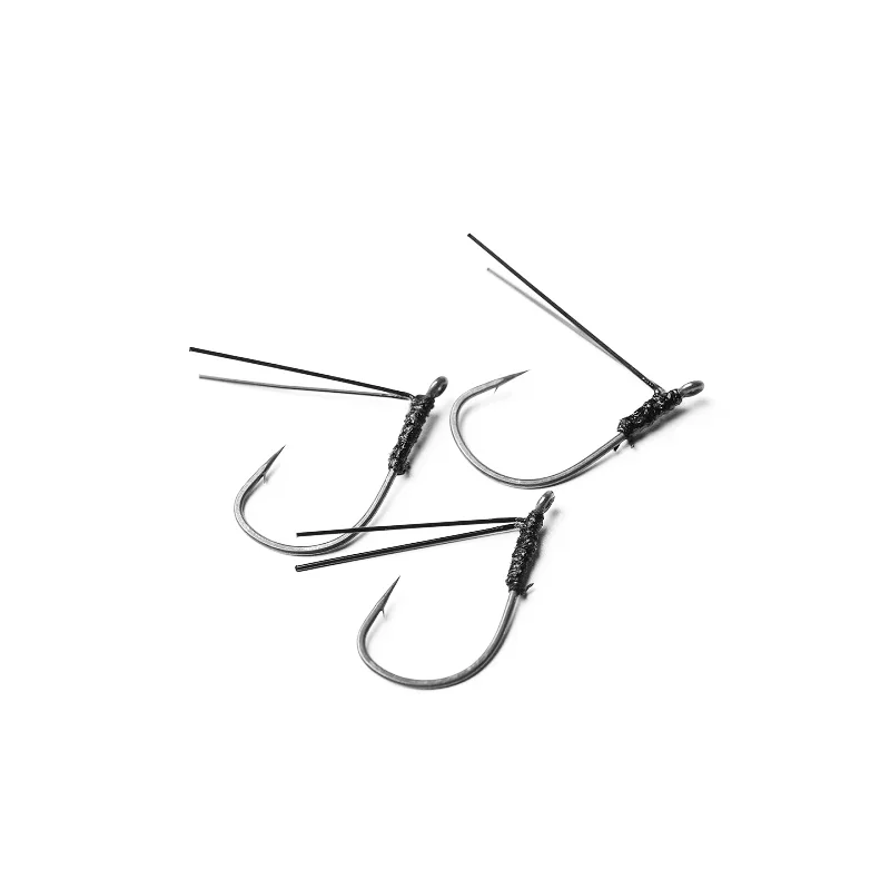 Ichikawa CT5, gancho loco de retención de hierba fina, anzuelo de lengüeta, gusano de fideos, Neko, juego de pesca sin plomo exclusivo - imagen 5