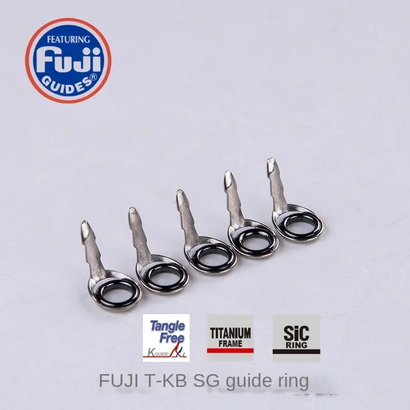 Guía de una sola pierna Fuji KB Titanium SIC Guías TKBSG