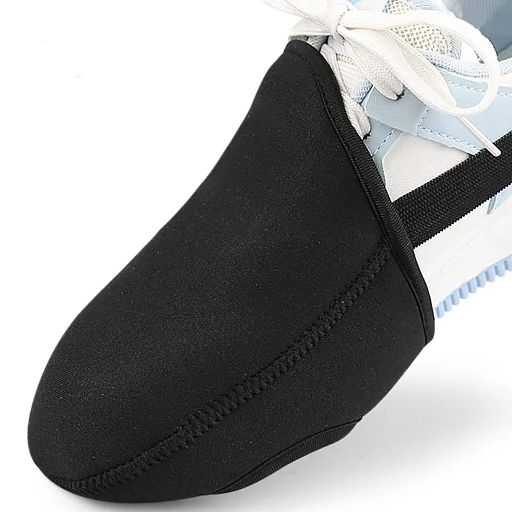 Accesorios cubiertas impermeables para zapatos de ciclismo protectores de chanclos a prueba de viento para exteriores cubiertas para dedos de ciclismo resistentes a las manchas invierno - imagen 2