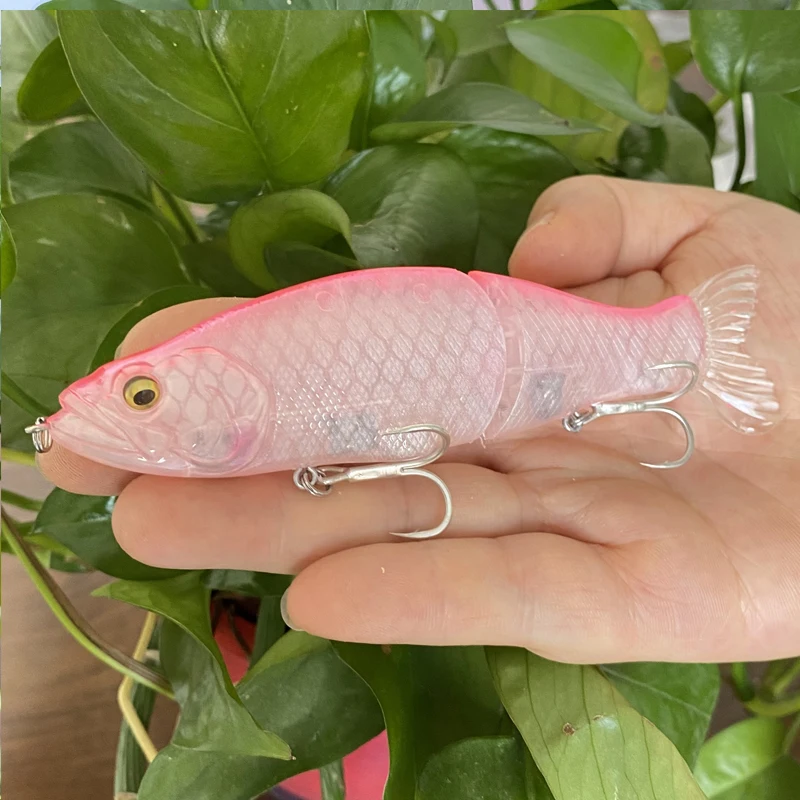 Señuelo de Pesca de hundimiento lento 135mm 30g cebo de deslizamiento duro multiarticulado agua de mar Walleye Pesca de trucha Wobblers Isca Pesca 9135 - imagen 5