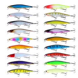 Señuelo de Pesca de pececillo hundido, Wobblers, cebo duro Artificial, Lucio, Pesca, Crankbaits, aparejos de Pesca, 1 ud.