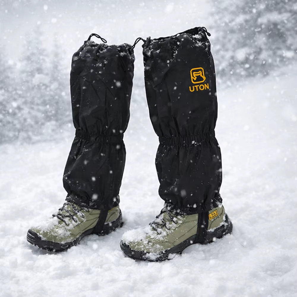 Polainas impermeables cortavientos – Cubrebotas antinieve para esquí - imagen 2