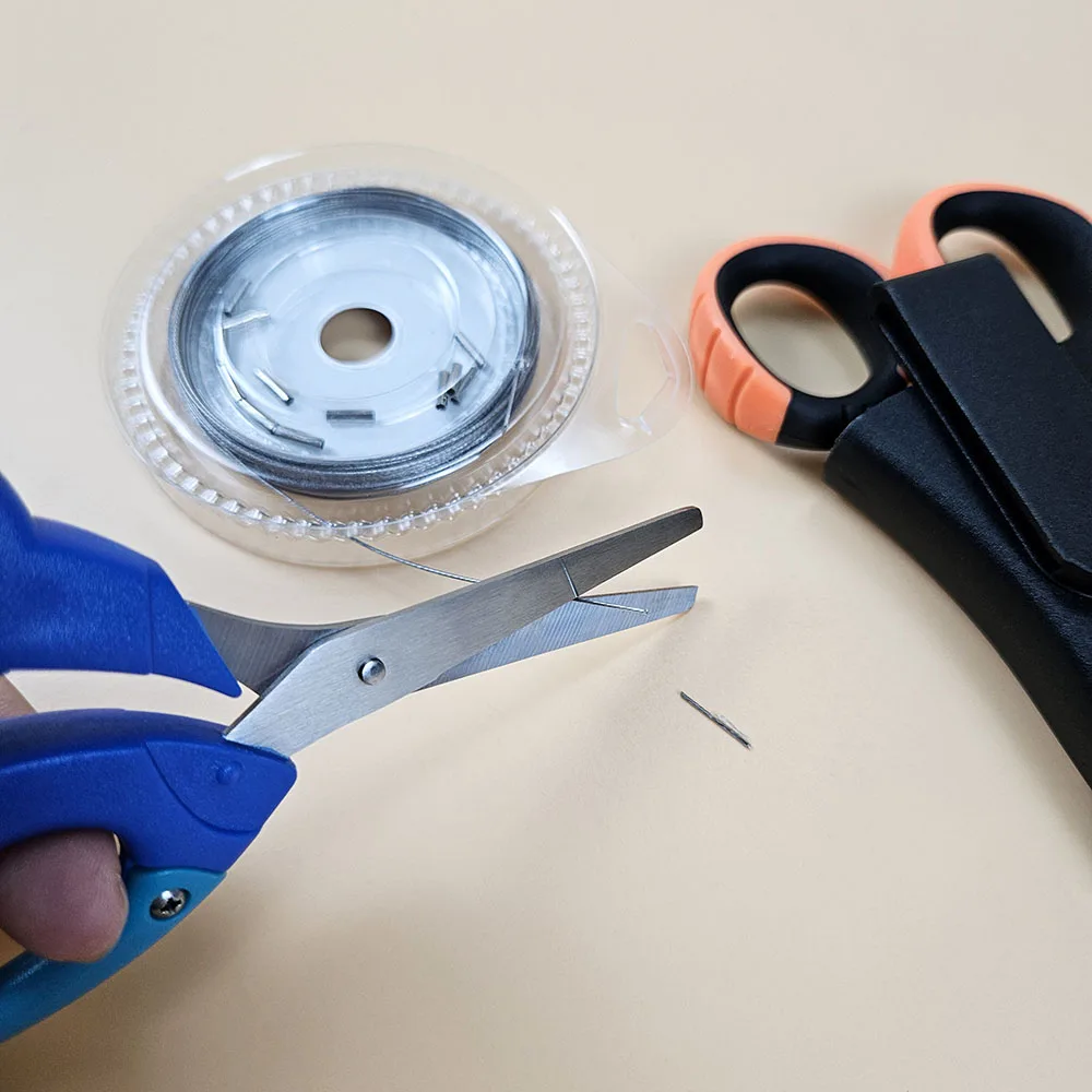 Accesorios de tijera de pesca de acero inoxidable, tijeras portátiles para electricista, corte de apilador, línea trenzada de PE, señuelo, herramientas de pesca de carpa, 1 Uds. - imagen 5