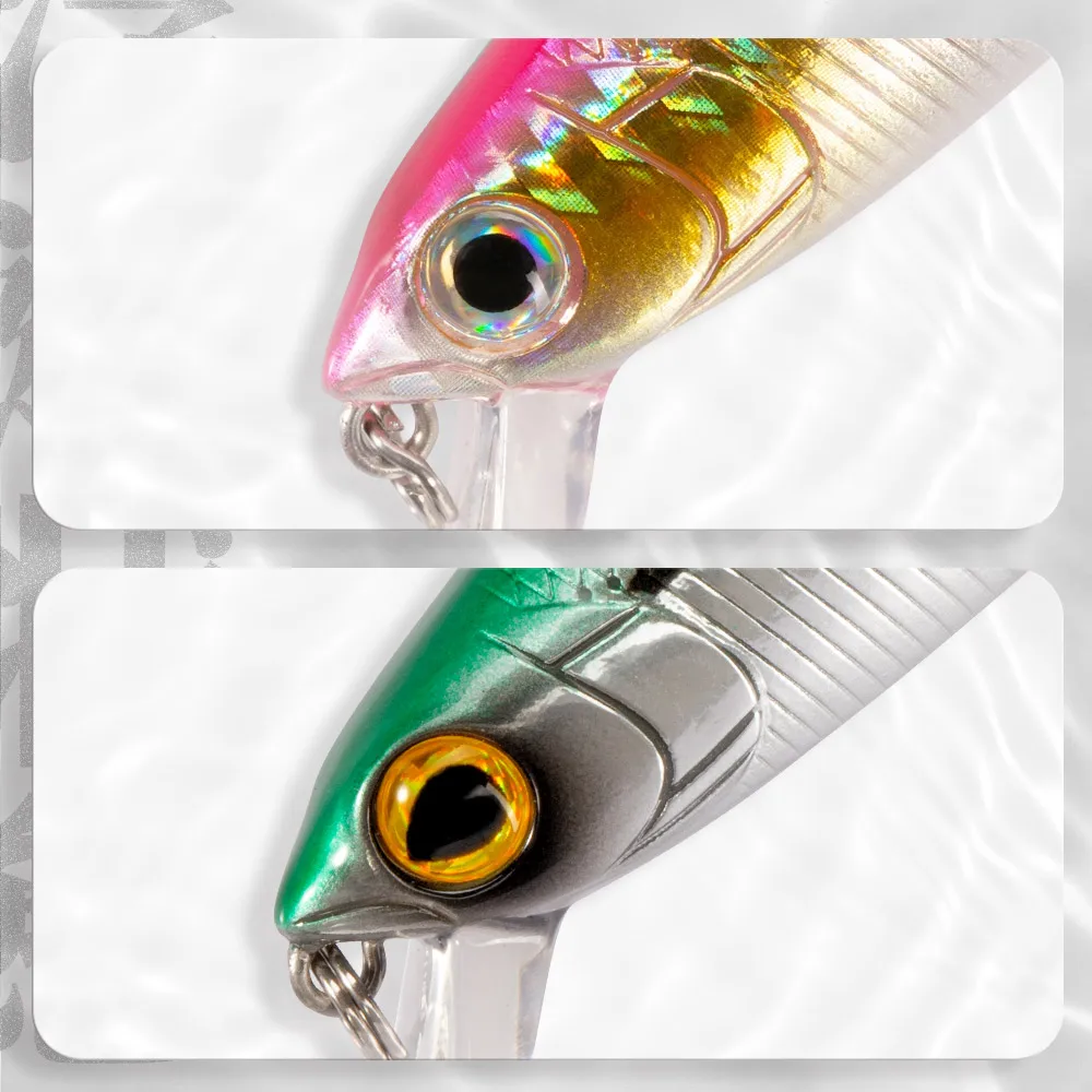 Hunthouse Saruna Minnow señuelo flotante Jerkbait 90/125/147mm Wobbler cebo duro aparejos de pesca para lubina y Lucio - imagen 4
