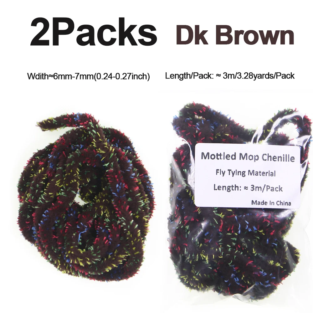 2Packs Dk Brown