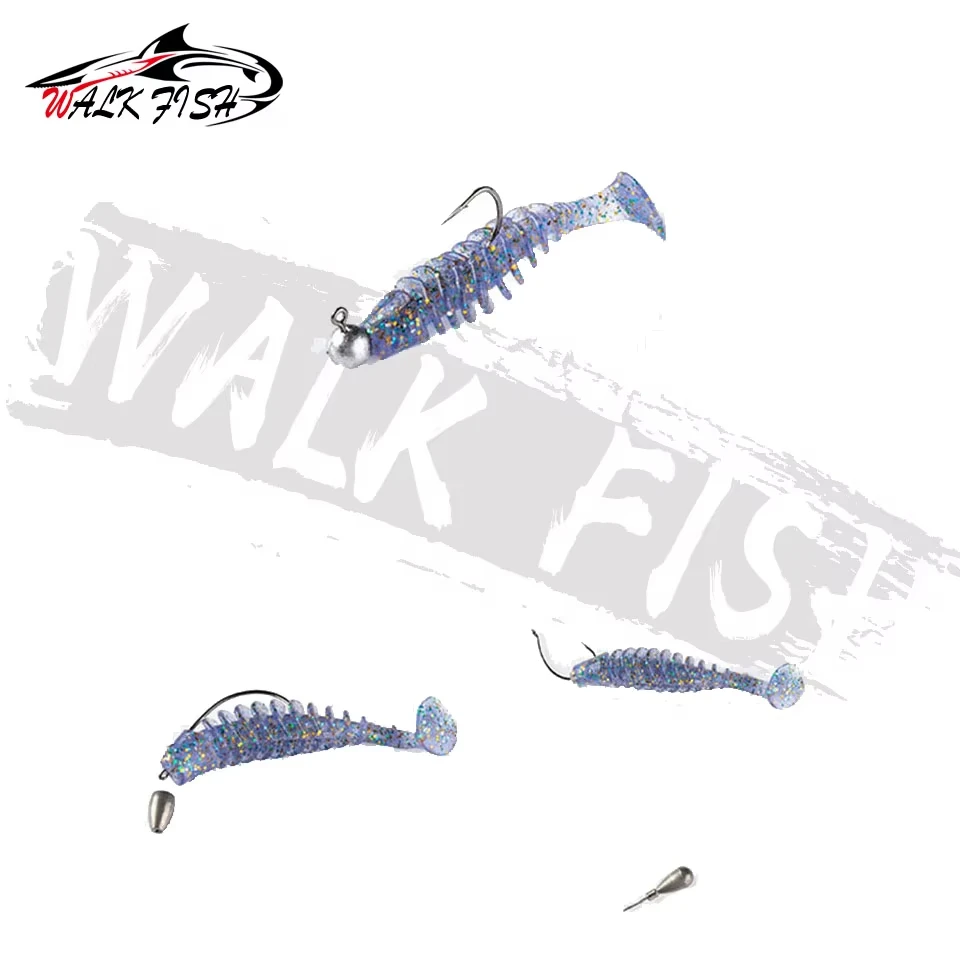 WALK FISH Vinilo Flotante Swimbait 6,5 cm para Lubina y Trucha - imagen 4
