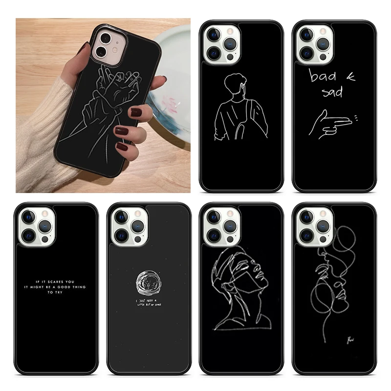 Funda impermeable iPhone contorno negro – Protege el móvil en pesca - imagen 4