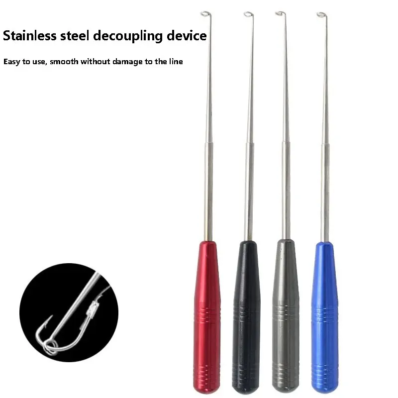 Ciego Poke con imán, Desconector de pescado, mango de silicona, Garganta Profunda, herramienta de pesca - imagen 3