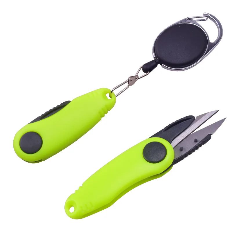 Kit de herramientas de nudo rápido de pesca, accesorios de tijeras de uso de pescado de acero inoxidable en forma de Camarón, cortador de línea de pesca, pinza - imagen 4