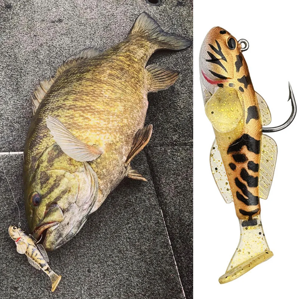 Señuelos de pesca de plástico blando, 5 uds., 6,5 cm, 12g, 8,5 cm, 22g, sábalo, Swimbaits, Lucio, lubina, Zander, plantilla de pesca, Softbait - imagen 3