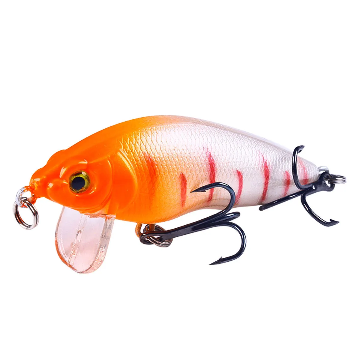 70mm 8.4g Wobblers Minnow Crankbait Simulation Fishing Lure Jerkbait Artificial Hard Bait Bass Carp Walleye Pesca Fishing Tackle - imagen 4