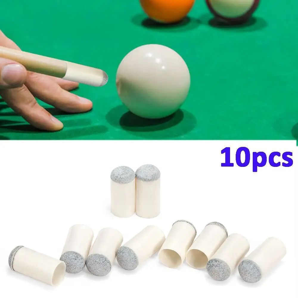 Puntas de repuesto para tacos billar snooker con protectores