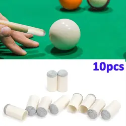 Puntas de repuesto para tacos billar snooker con protectores