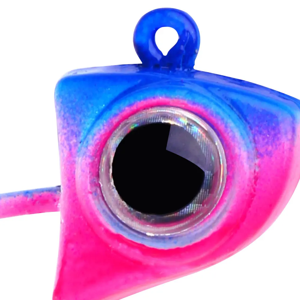 5 uds Crappie Jig head peso 0,85g 1,75g 3,5g Plantilla de pesca agua dulce agua salada gusano anzuelos para Panfish Bass jigging pesca - imagen 3