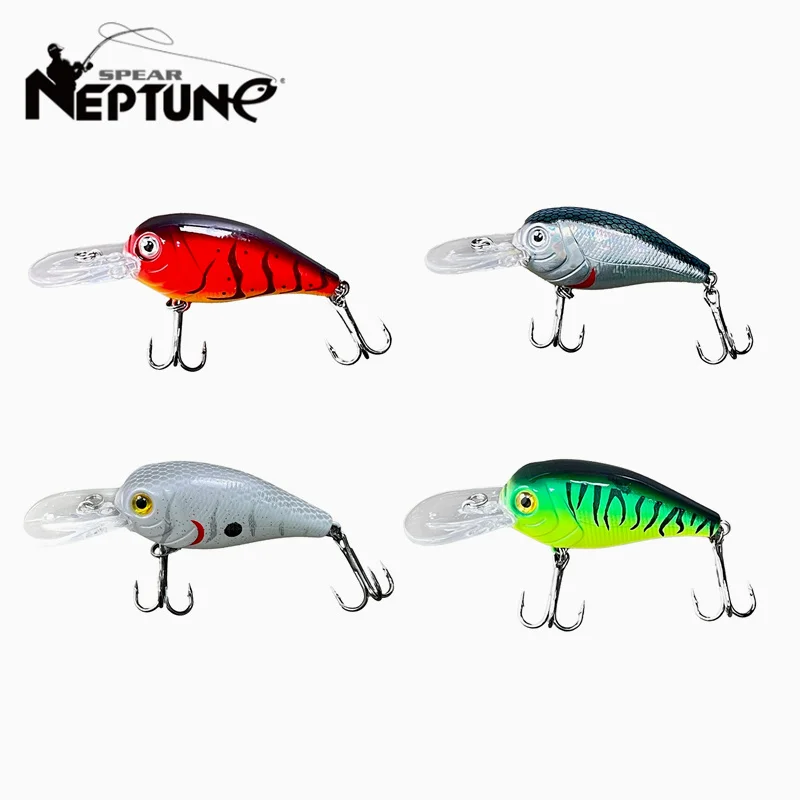 Nuevo Juego de Señuelos de Pesca Crankbait, 4 Uds., 7,5 cm, 8,7g, Wobbler Topwater, cebo duro Artificial, Swimbait, Lucio, perca, aparejos Jerkbait
