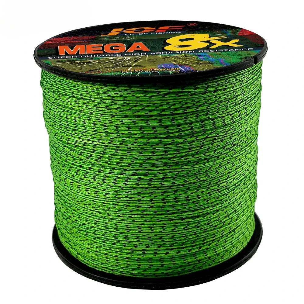 JOF-sedal de pesca trenzado súper fuerte, 8 hebras, 18-78LB, X8, 0,14-0,5mm, multifilamento, carpa, agua salada, 1000m - imagen 3