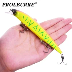 Señuelo Minnow flotante Crankbait para lubina con acción