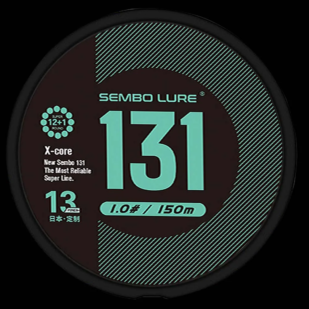 Sedal trenzado SEMBO 131 japonés – Multifilamento para lubina y carpa - imagen 2
