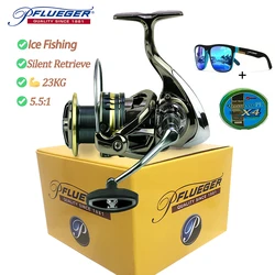 Carrete Spinning Pflueger para Mar – Construcción Metálica