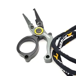 Mini alicates multifunción para pesca con tijeras línea PE