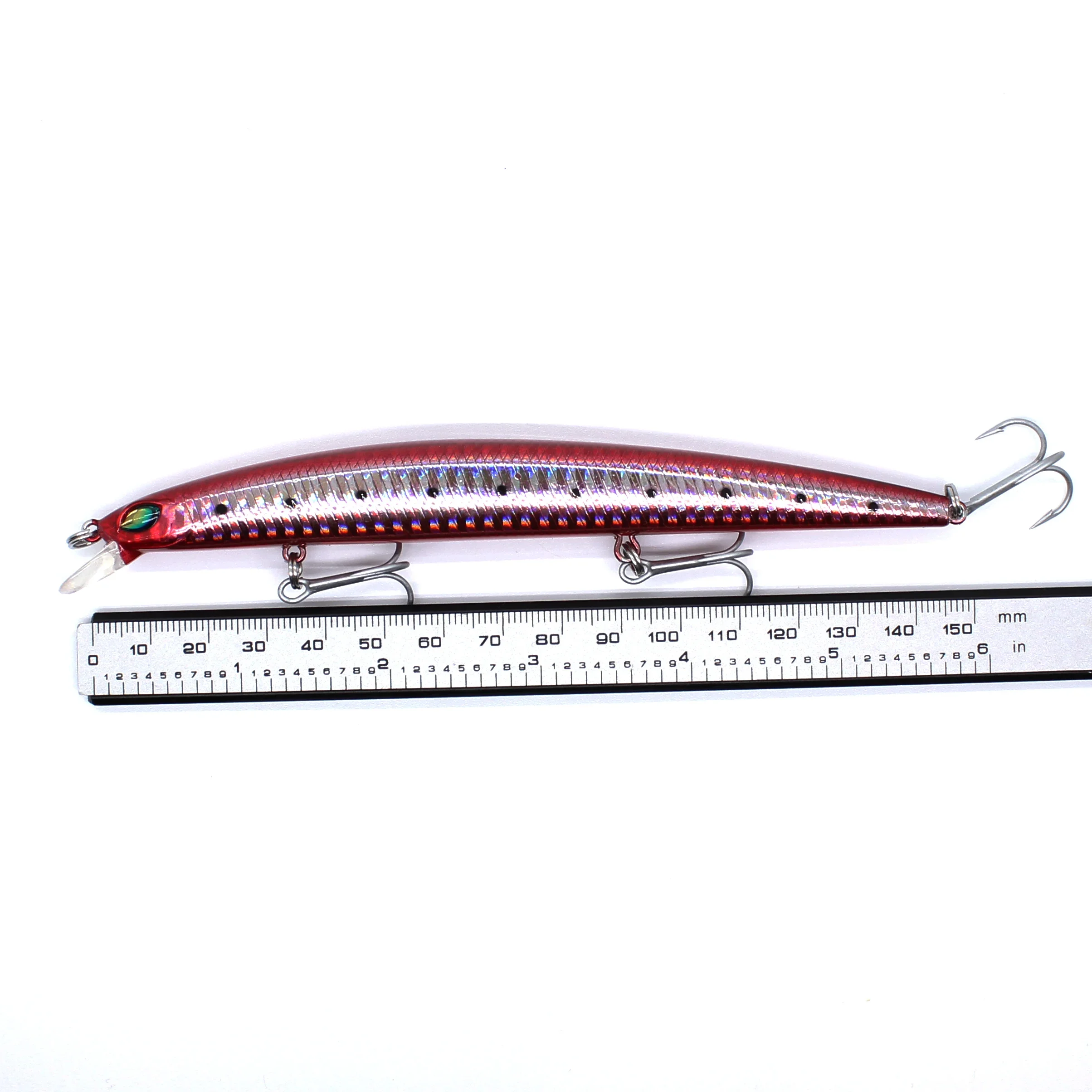 AOCLU-señuelo de pesca Wobblers, cebo duro Minnow Shad Crankbait, aparejos de agua dulce y salada, 8 colores, 145mm, 19,1g - imagen 5