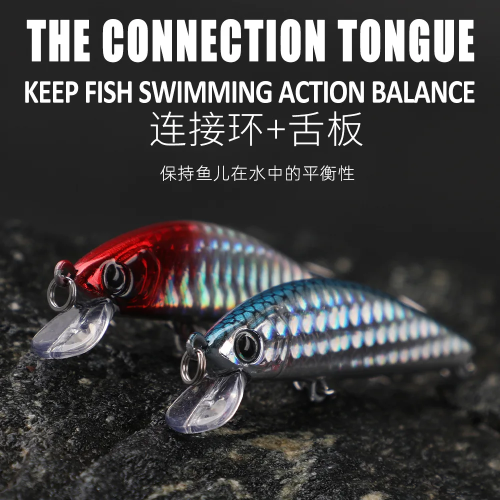 Señuelos de Pesca de pececillos, 1 piezas, 5g, 7,5g, Jig, Wobblers de hundimiento, cebo duro, Crankbait Artificial, Pesca - imagen 3