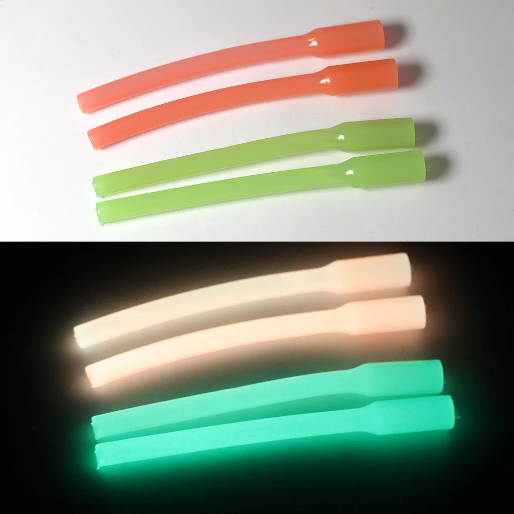 Tubos protección sedal brillo nocturno - Silicona antimordida - imagen 4