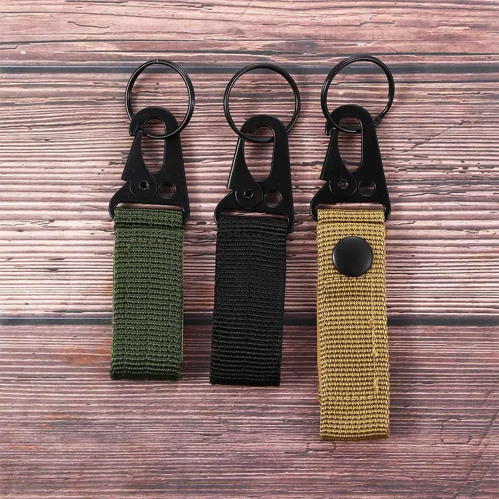 Mosquetón portátil de alta resistencia, Clip MOLLE para colgar cinturón, hebilla, gancho, Clip colgante, abrazadera, gancho para llave - imagen 3