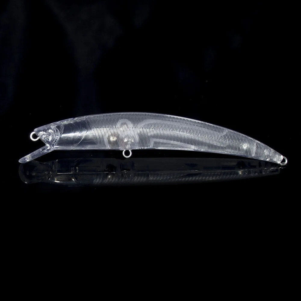 Countbass 10 Uds cuerpos de señuelo en blanco, pececillo flotante 110mm/4,33 "9,5g/0,33oz, Señuelos de pesca sin pintar, cebos Jerk, Wobblers - imagen 5