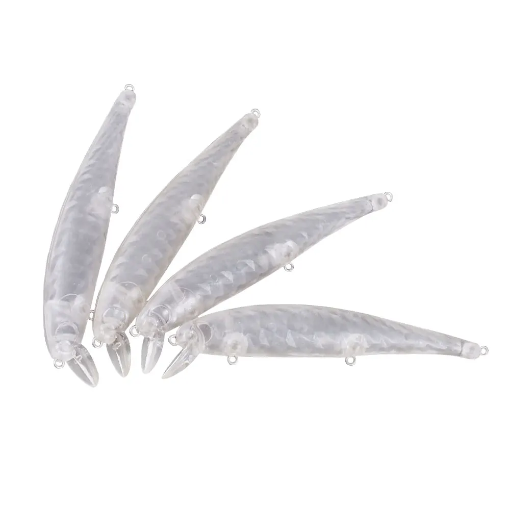 Señuelos Minnow sin pintar 12 cm – Wobbler duro para bricolaje - imagen 5