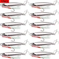 12pc-2 hooks silver