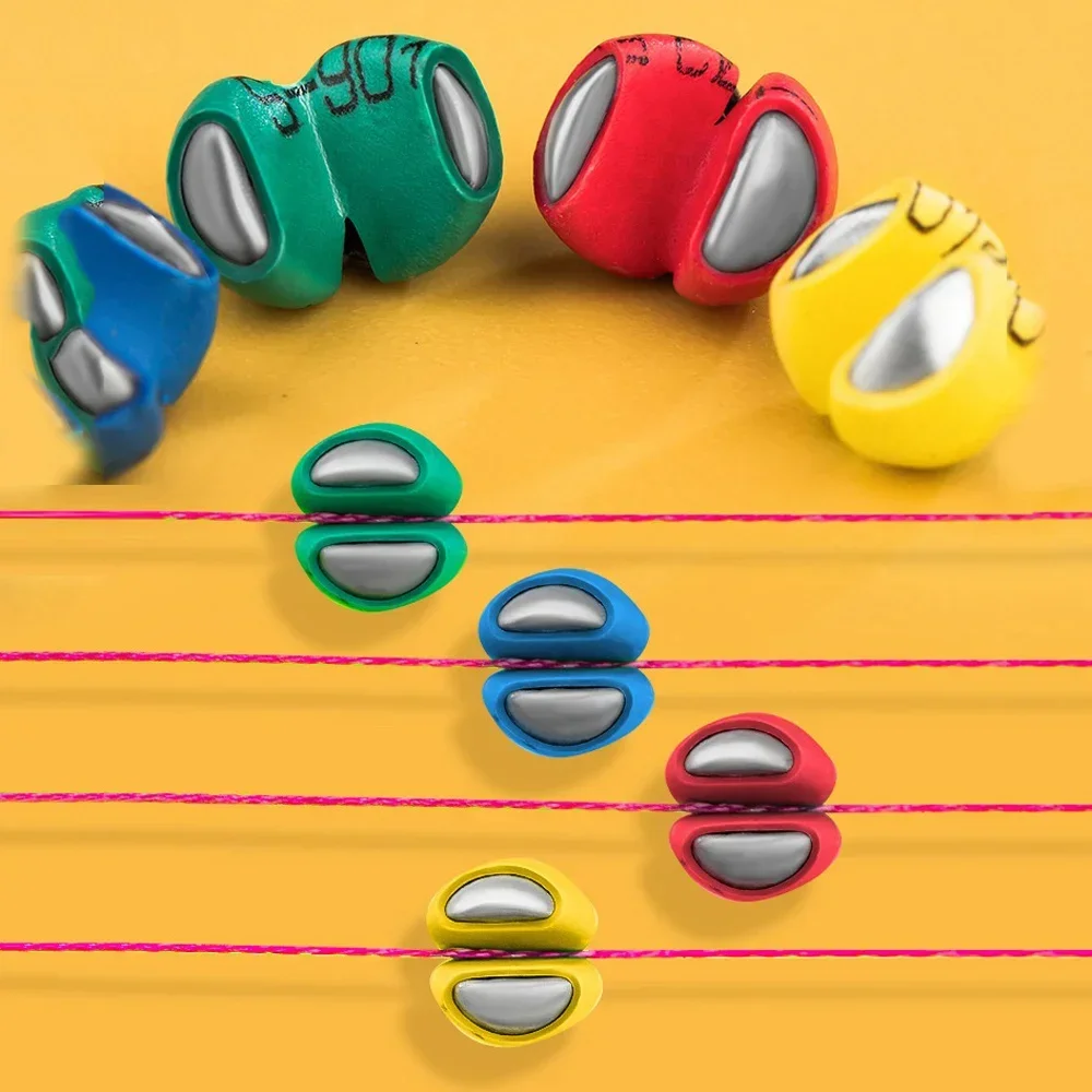 50 unids/caja protección plomo abajo plomo cubierta de goma línea de pesca rápida en agua mordida plomo para balsa pesca señuelo aparejos 5 tamaños - imagen 3