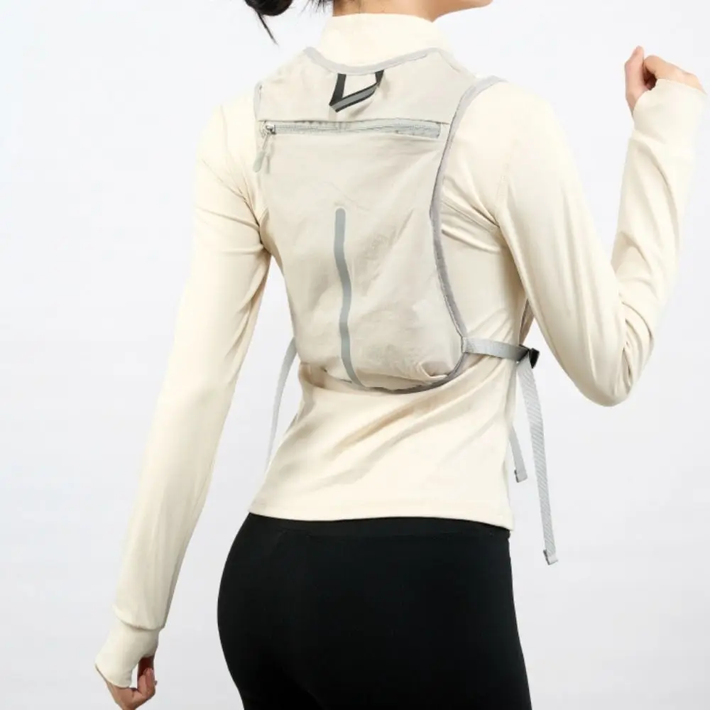 Chaleco de Almacenamiento para Correr, Mochila Hidratante Ligera, Impermeable, de Nailon, Reflectante y Transpirable - imagen 3