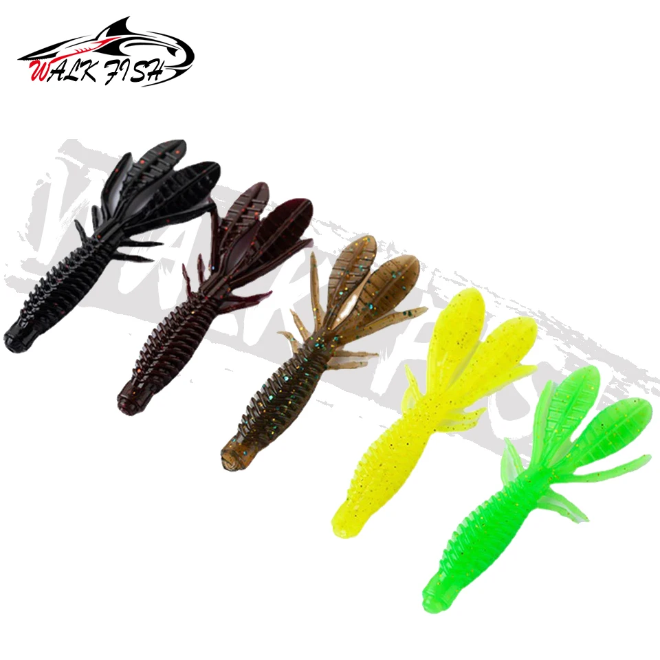 WALK FISH Señuelo Flotante Camarón 65mm 2g para Lubina - imagen 5