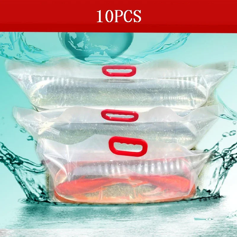Bolsas de transporte oxigenadas para peces vivos, bolsas de pescado portátiles, descarga de oxígeno, especializado - imagen 2