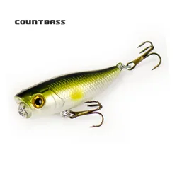 Countbass Popper flotante para lubina, lucio y trucha