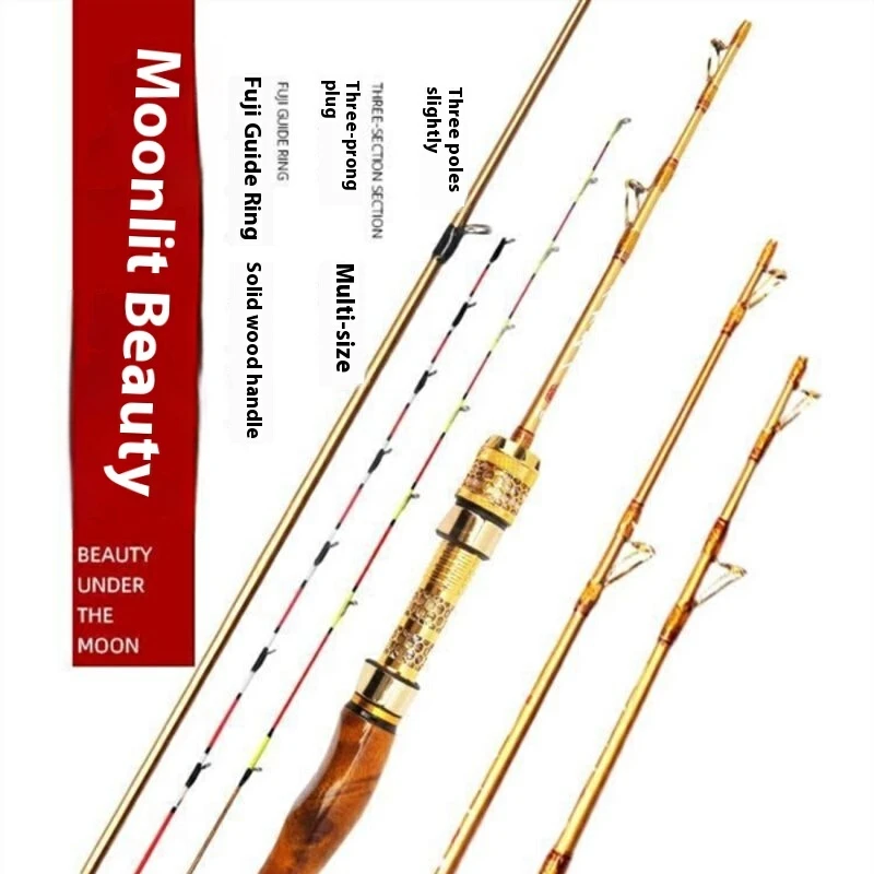 Caña de pesca fibra de vidrio Taoyuan – Microplomo ligero para mar - imagen 5