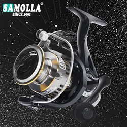 Samolla Carrete Giratorio – Cuerpo metálico, arrastre máximo