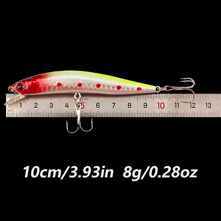 Crankbait flotante con ojos 3D para lucio y carpa - imagen 2
