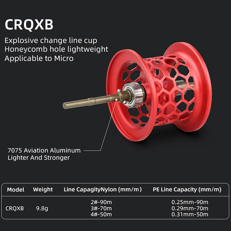 Carrete de Baitcasting de alta velocidad, 6,3: 1, Ratio de engranaje 12 + 1BB, sistema de freno magnético de agua salada, pesca ultraligera, serie CR04, nuevo - imagen 5