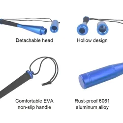 Bichero de Aluminio Hueco Desmontable – Accesorio para Embarcación