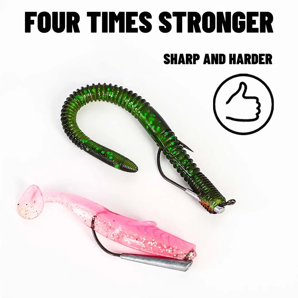 ZUKIBO Ozark Jig Head de plomo – Resistente a corrosión para lubina - imagen 3