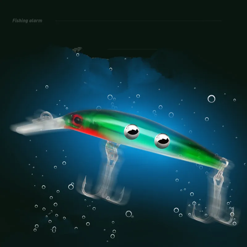 Kit de accesorios de aparejos de pesca, señuelo Texas Rig, cebo blando, Alertor de pececillo, flotador, cola en T, gancho de gusano, cabeza plomada hacia abajo, 46 piezas - imagen 2