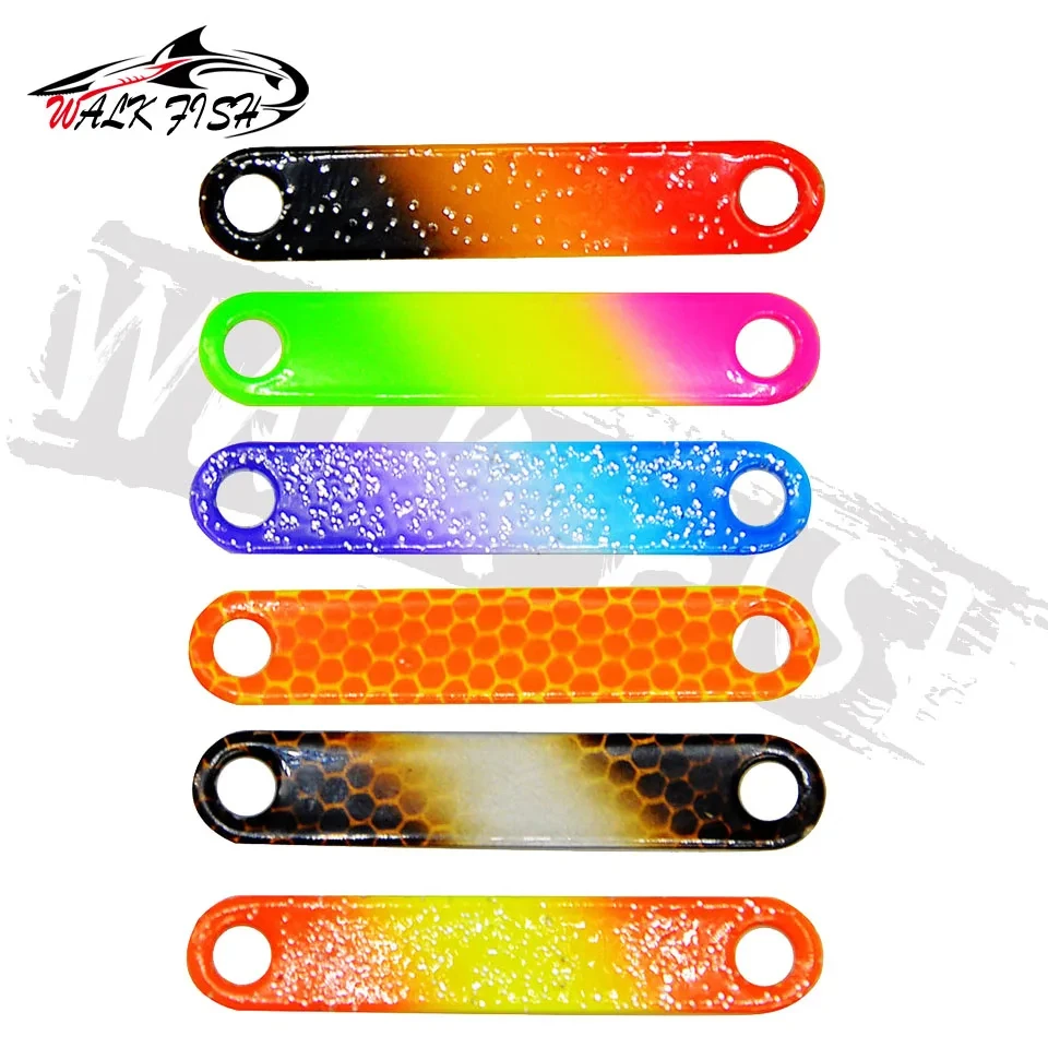 WALK FISH 1 Uds 2g 40mm palo de trucha cuchara de pesca cebo duro Señuelos de pesca de latón cuchara de Metal perca trucha - imagen 4