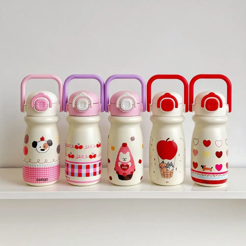 Frasco de vacío duradero de acero inoxidable, hervidor para beber de 500ML, taza de agua aislada que mantiene el frío y el calor, taza térmica portátil de viaje - imagen 3