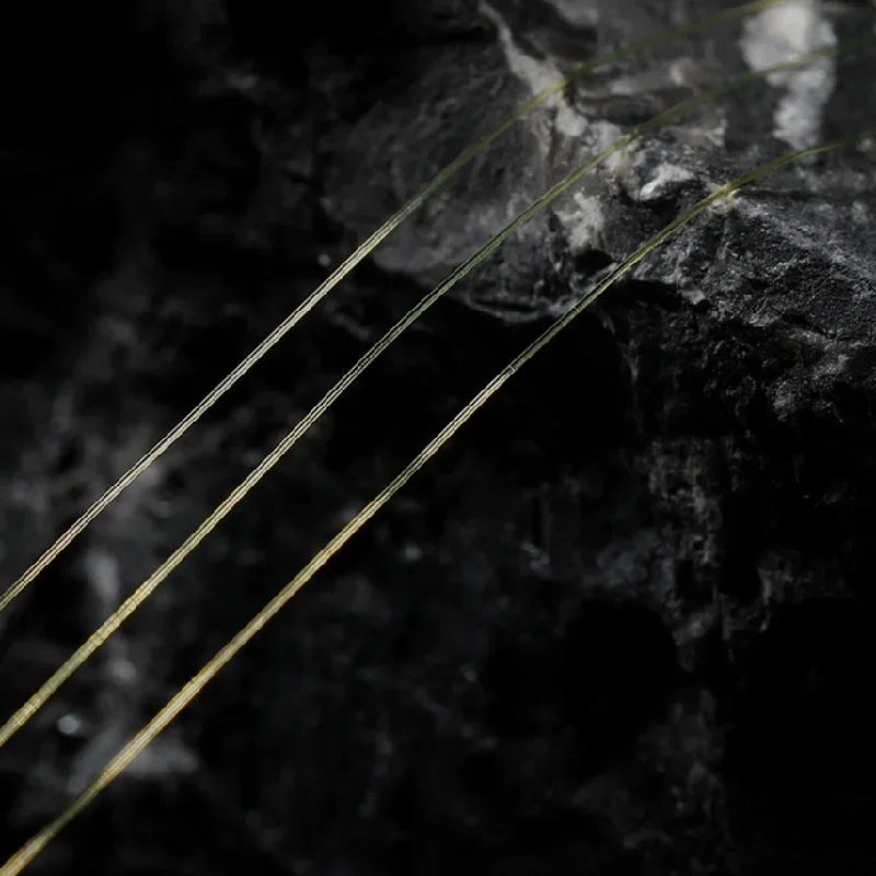 Línea de pesca de 50 metros de tensión fuerte, productos de nailon de seda cruda súper suave, línea principal de sublínea, accesorios de equipo Tippet antideslizantes - imagen 5